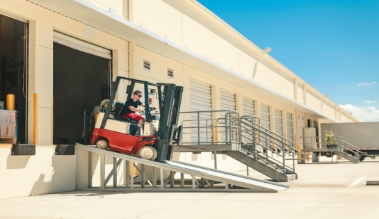 Forklift Incline