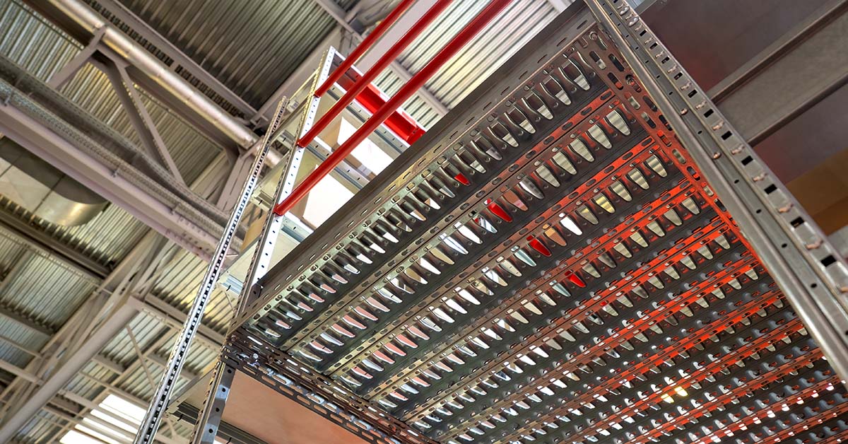 metal industrial platform