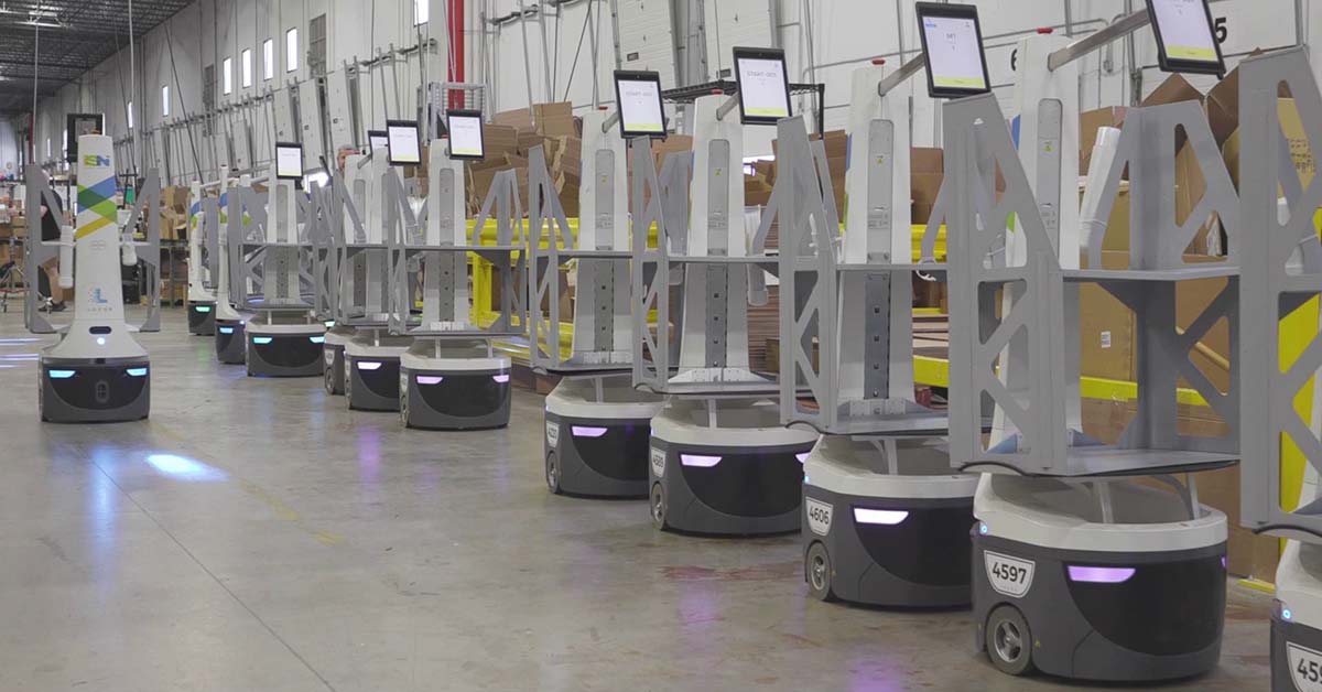 Locus Robotics for warehouses
