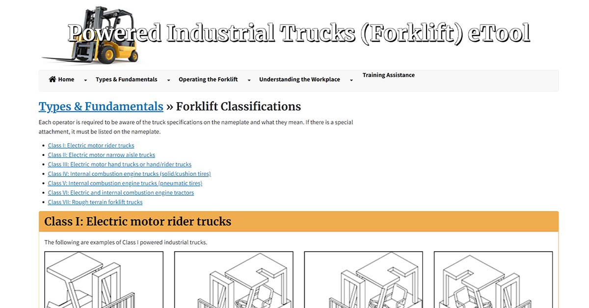 Osha Classifications