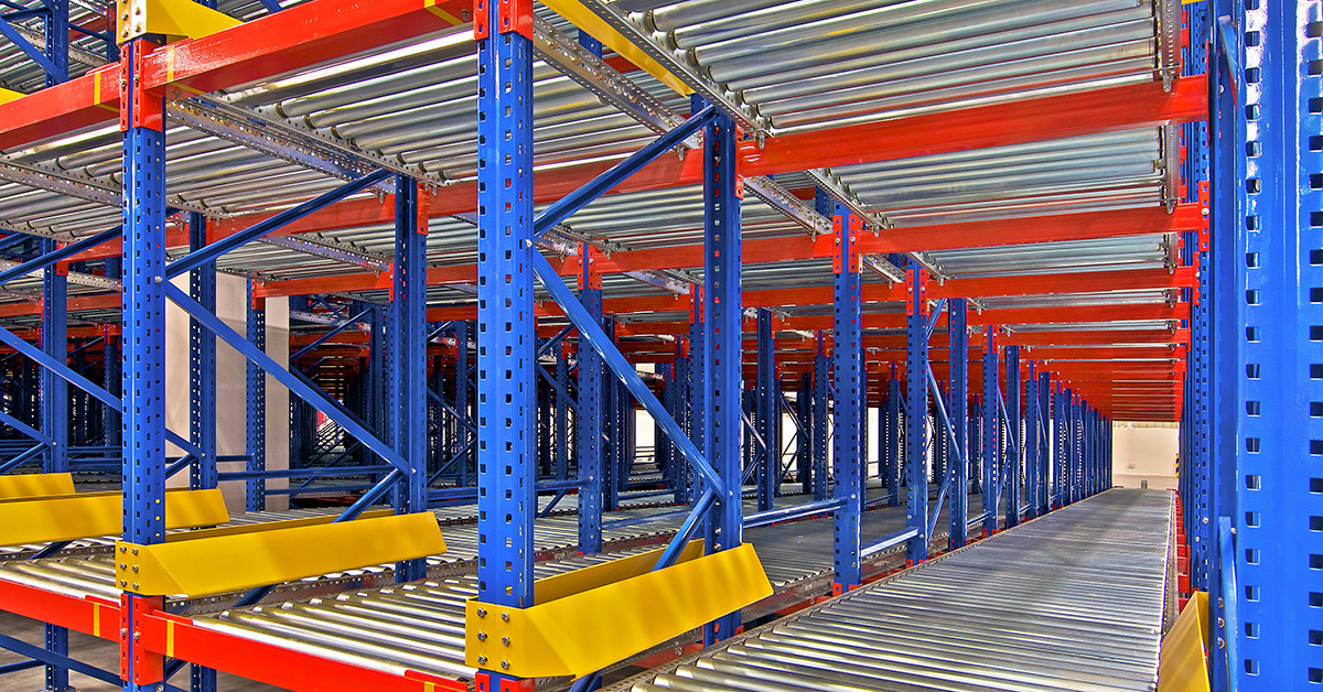 pallet flow racks