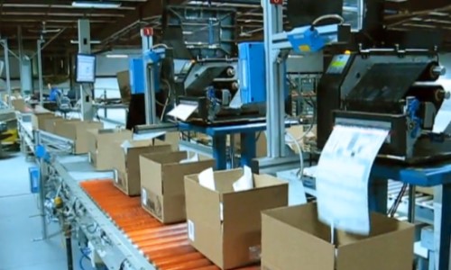 small parcel document inserting