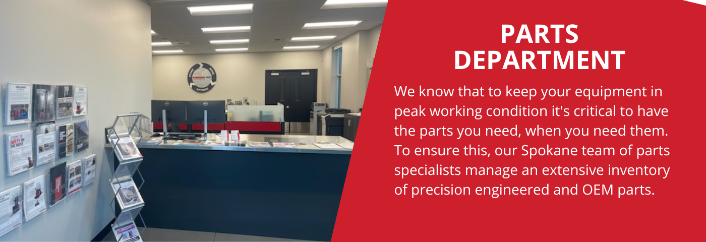 spokane parts department