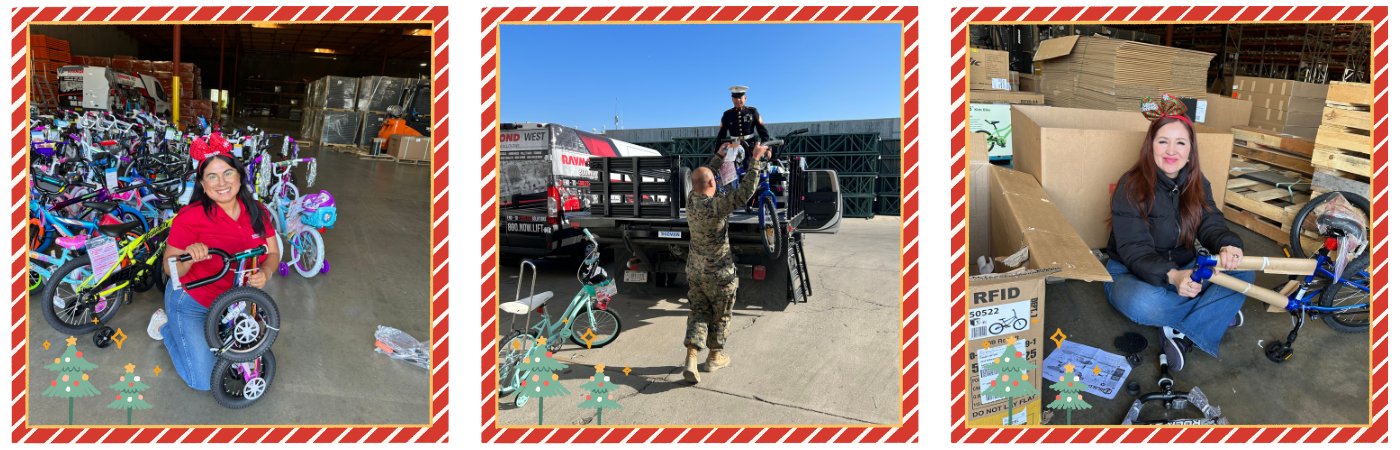 Operation Santa's Supply Chain team at work