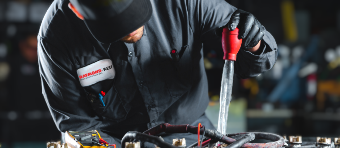 Check the battery's electrolytes