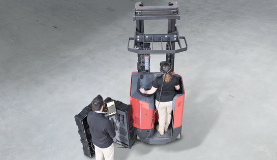 virtual reality simulator, forklift operator