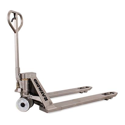 Raymond SS45 stainless steel hydraulic hand pallet jack